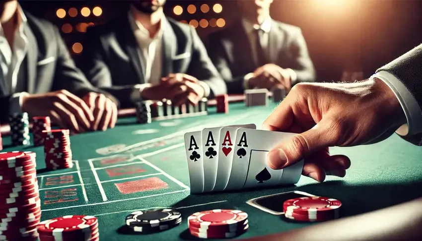 Estrategia de cartas de blackjack