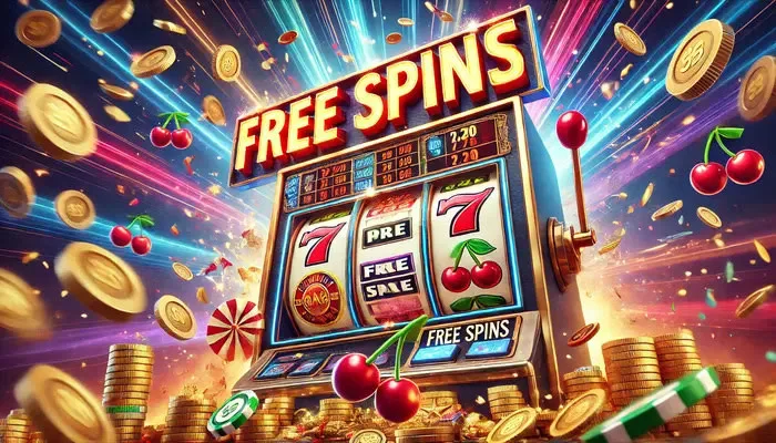 Free spins in slot machines