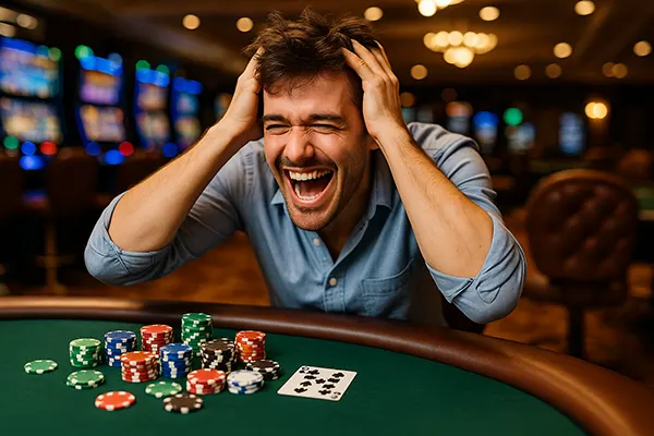 Momento viral de casino