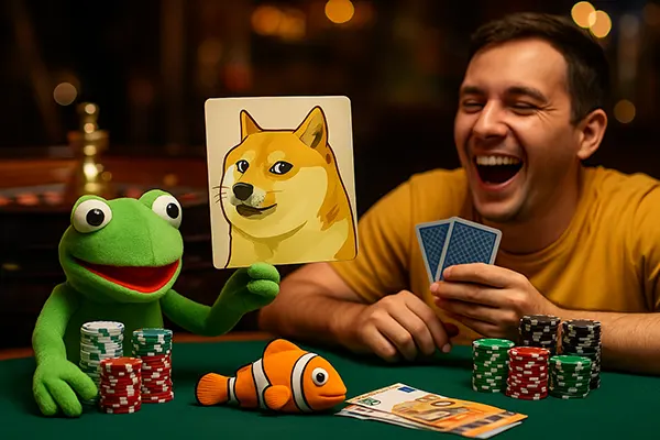 Joking luck concept