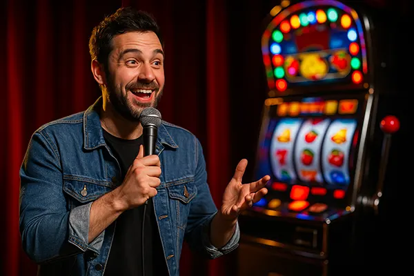 humour et casino