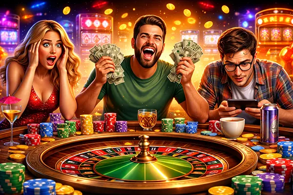 digital casino gameplay