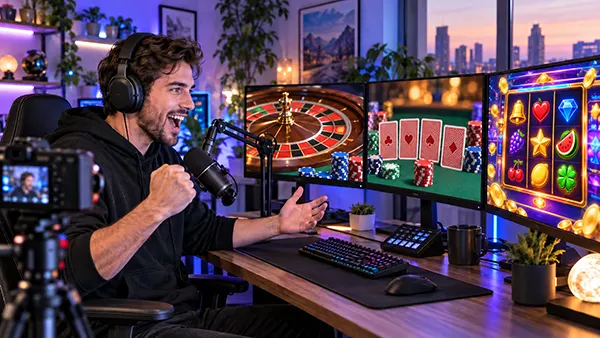 Streams de casino sur Kick